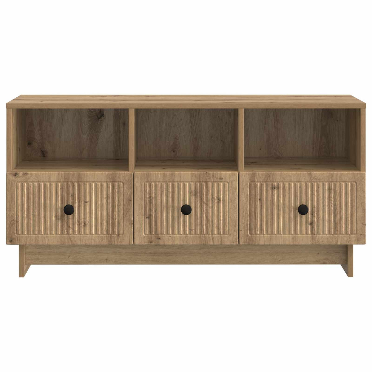 Televizní Skříň 102 X 34,5 X 50 Cm Dub Artisan Kompozitní Dřevo