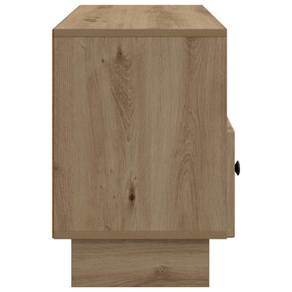 Televizní Skříň 102 X 34,5 X 50 Cm Dub Artisan Kompozitní Dřevo