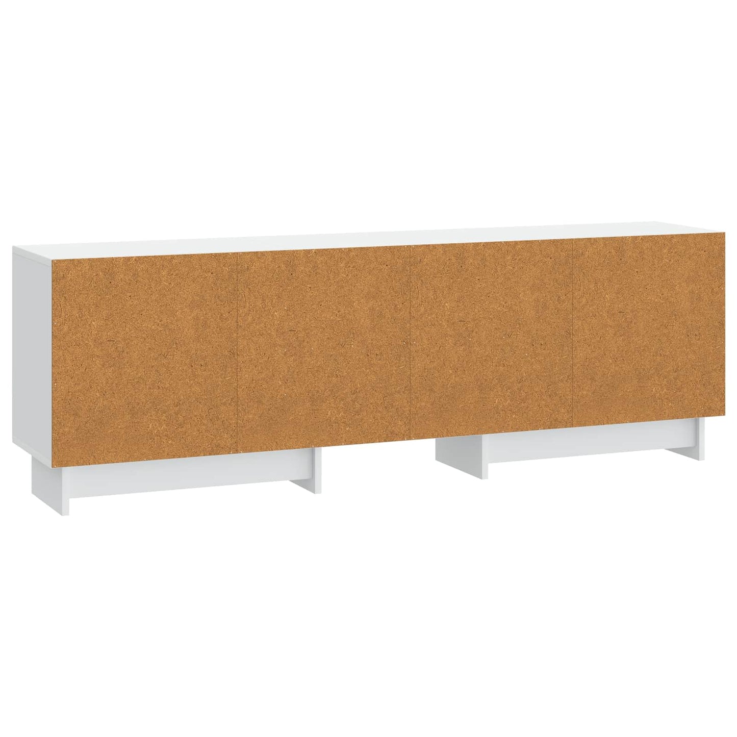 Televizní Skříň Bílý 150 X 31 X 50 Cm Dřevěný Materiál