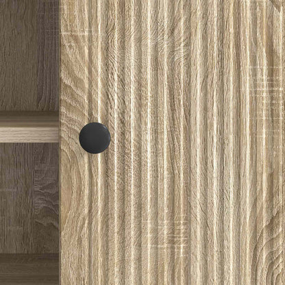 Televizní Skříň Sonoma Dub 150 X 31 X 50 Cm Dřevěný Materiál