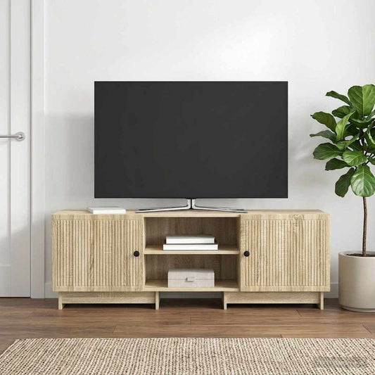 Televizní Skříň Sonoma Dub 150 X 31 X 50 Cm Dřevěný Materiál