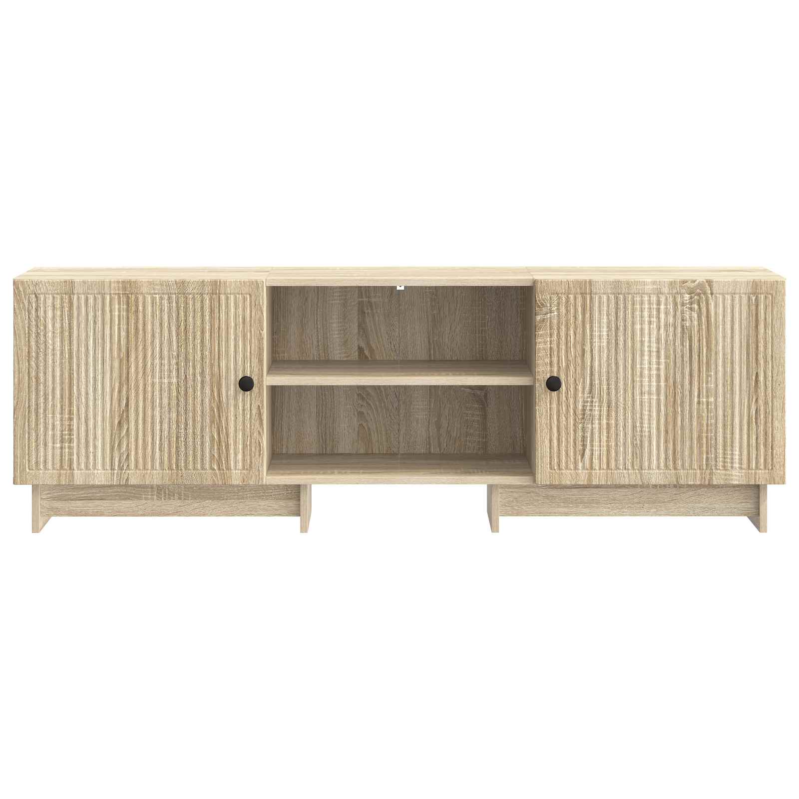 Televizní Skříň Sonoma Dub 150 X 31 X 50 Cm Dřevěný Materiál