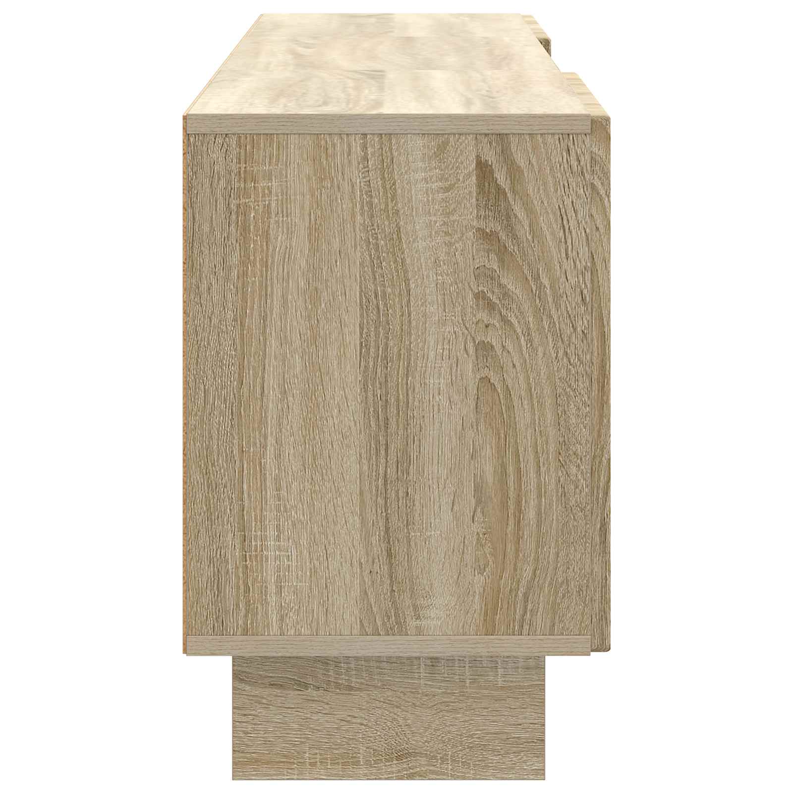 Televizní Skříň Sonoma Dub 150 X 31 X 50 Cm Dřevěný Materiál