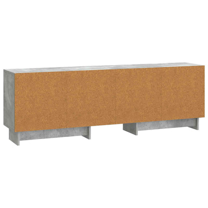 Televizní Skříň Betonově Šedá 150 X 31 X 50 Cm Dřevěný Materiál