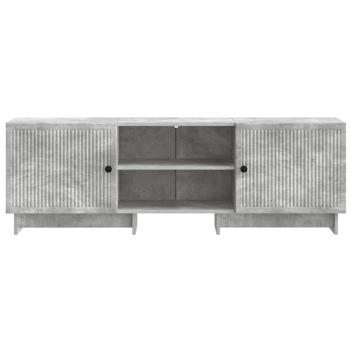 Televizní Skříň Betonově Šedá 150 X 31 X 50 Cm Dřevěný Materiál