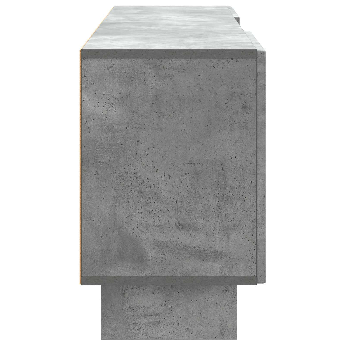 Televizní Skříň Betonově Šedá 150 X 31 X 50 Cm Dřevěný Materiál