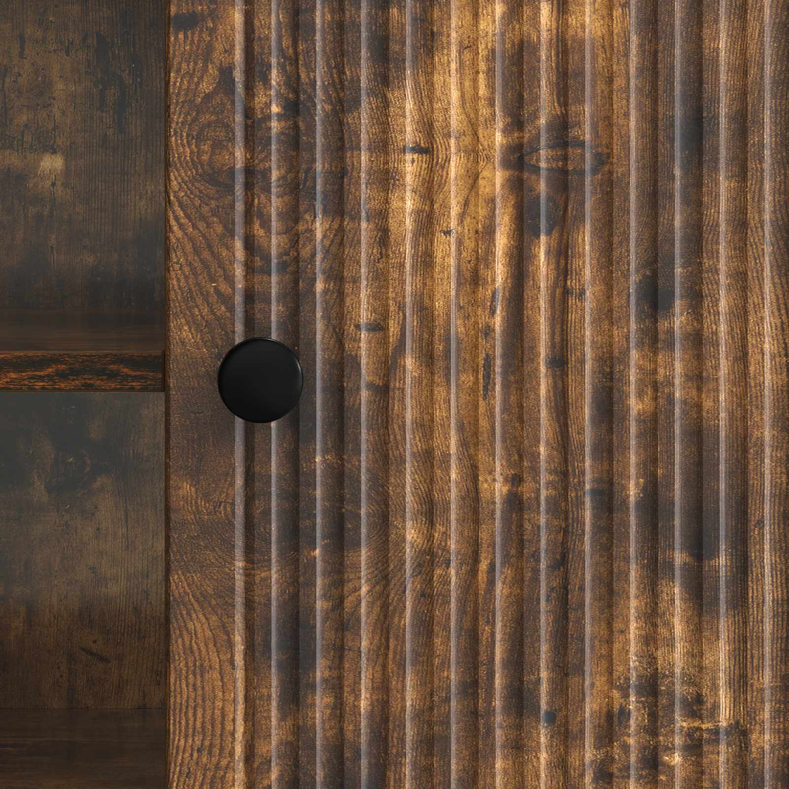 Televizní Skříň Uzený Dub 150 X 31 X 50 Cm Dřevěný Materiál