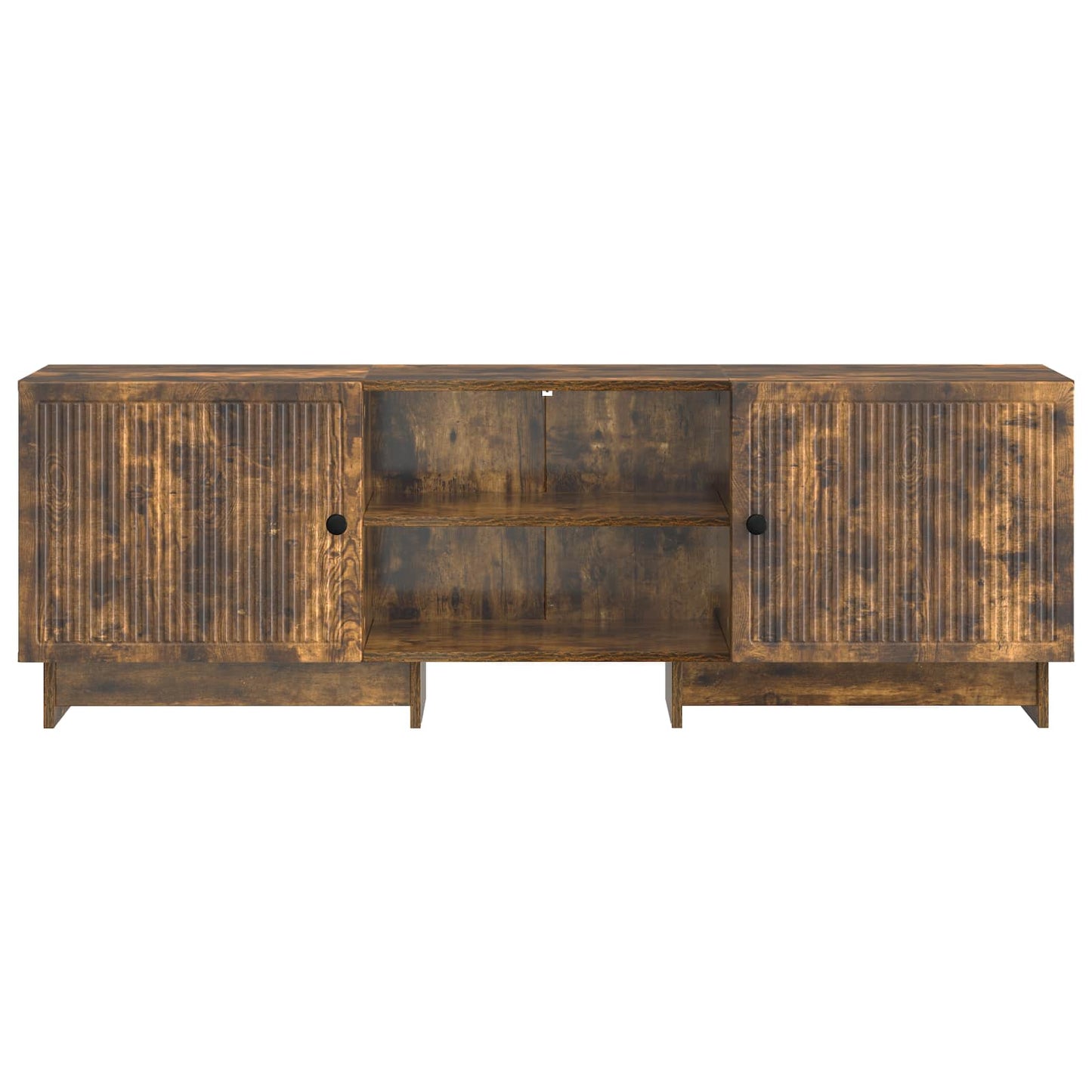 Televizní Skříň Uzený Dub 150 X 31 X 50 Cm Dřevěný Materiál