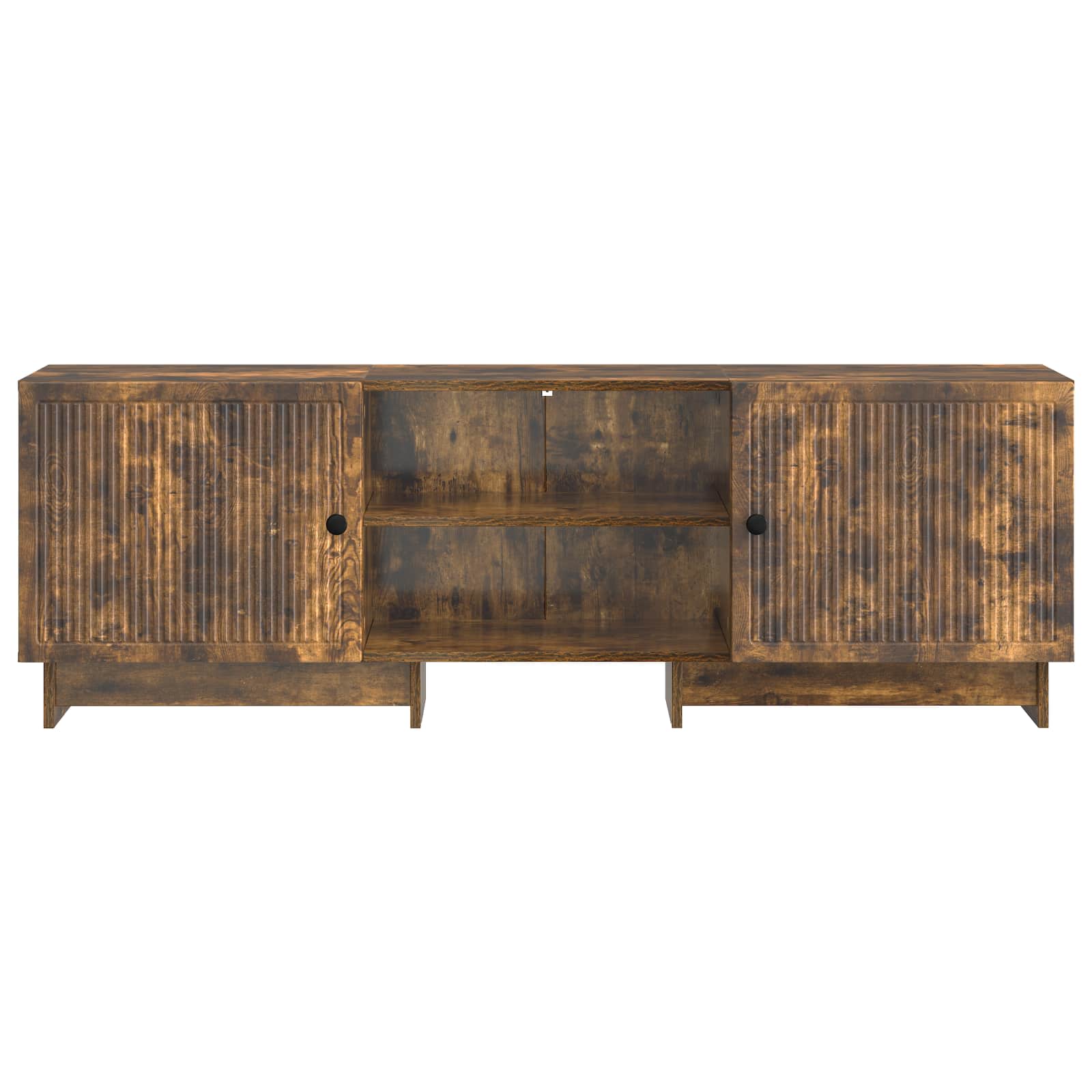 Televizní Skříň Uzený Dub 150 X 31 X 50 Cm Dřevěný Materiál