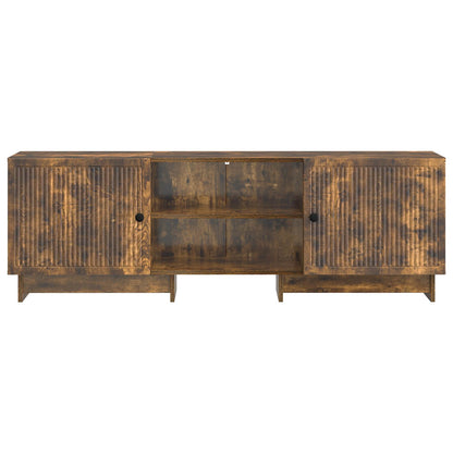 Televizní Skříň Uzený Dub 150 X 31 X 50 Cm Dřevěný Materiál