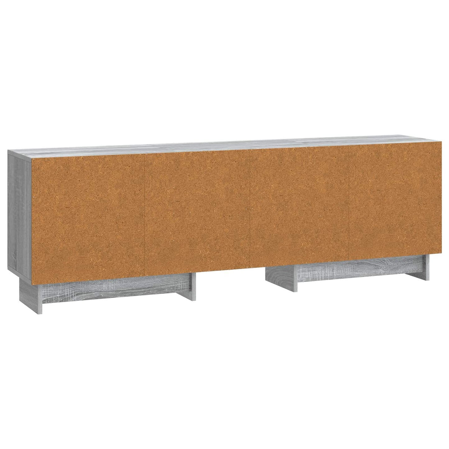 Televizní Skříň Šedá Sonoma 150 X 31 X 50 Cm Dřevěný Materiál