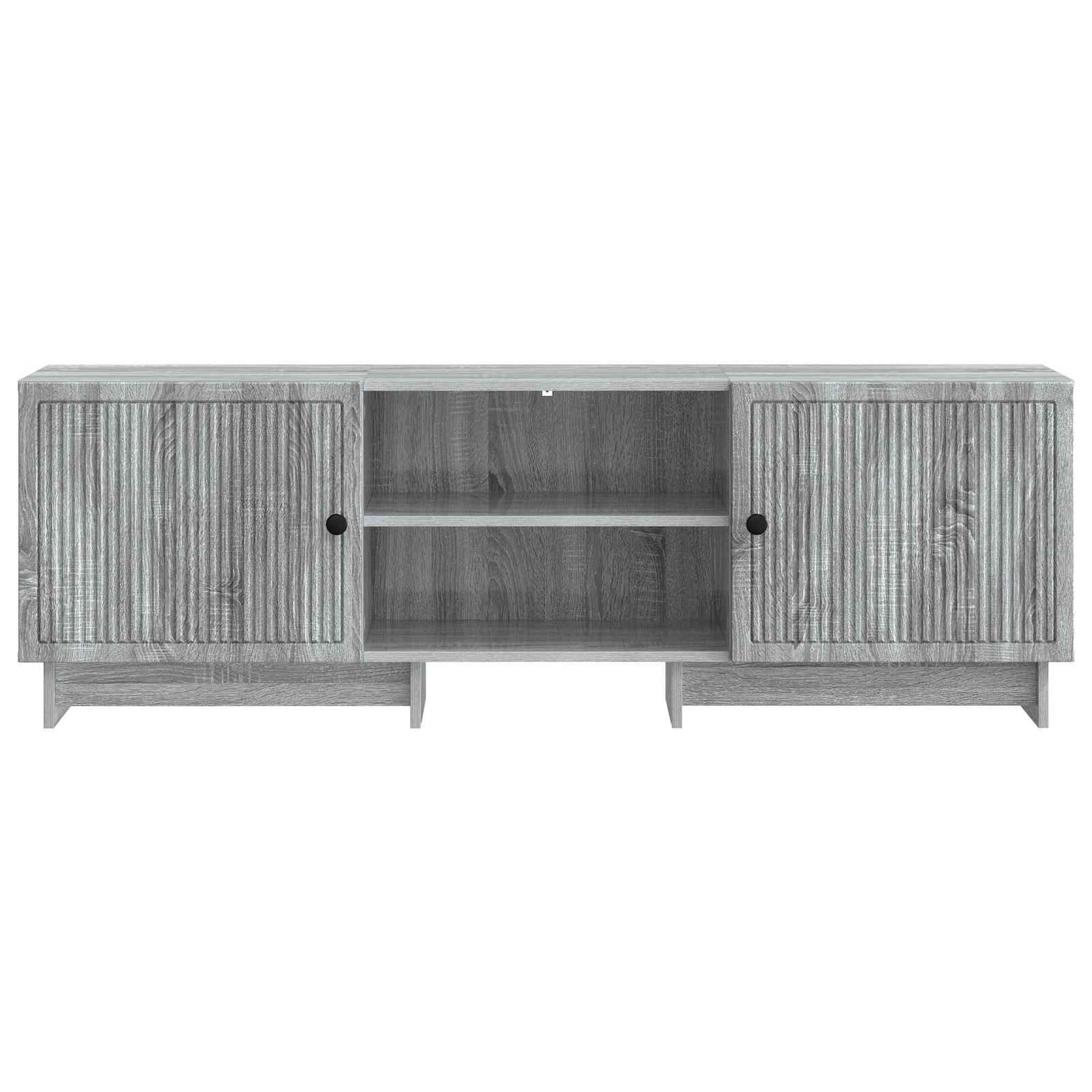 Televizní Skříň Šedá Sonoma 150 X 31 X 50 Cm Dřevěný Materiál