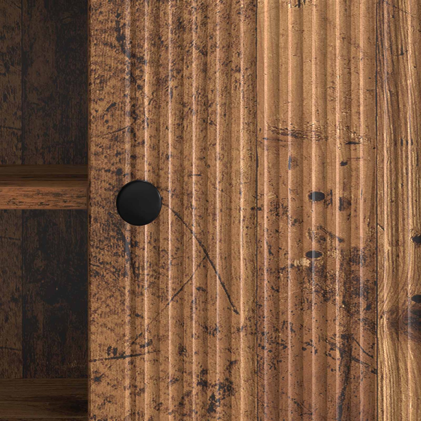 Televizní Skříň Staré Dřevo 150 X 31 X 50 Cm Dřevěný Materiál