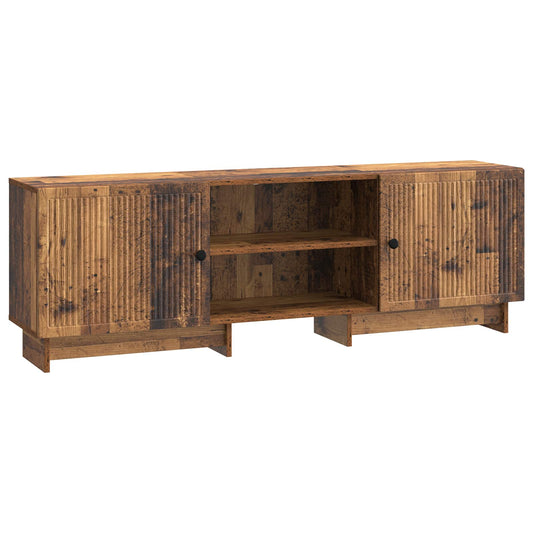 Televizní Skříň Staré Dřevo 150 X 31 X 50 Cm Dřevěný Materiál