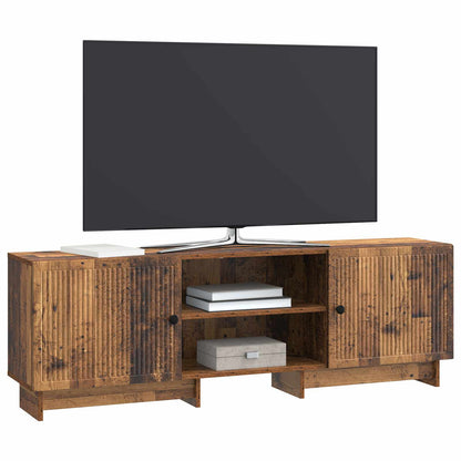 Televizní Skříň Staré Dřevo 150 X 31 X 50 Cm Dřevěný Materiál