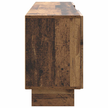 Televizní Skříň Staré Dřevo 150 X 31 X 50 Cm Dřevěný Materiál
