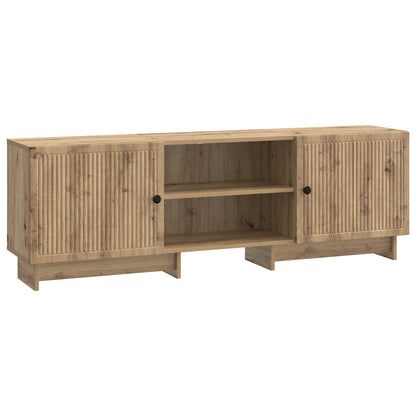 Televizní Skříň 150 X 31 X 50 Cm Dub Artisan Dřevěný Materiál
