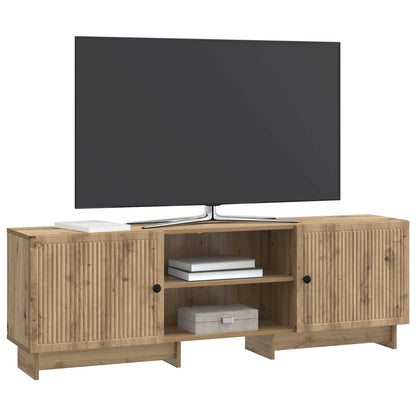Televizní Skříň 150 X 31 X 50 Cm Dub Artisan Dřevěný Materiál