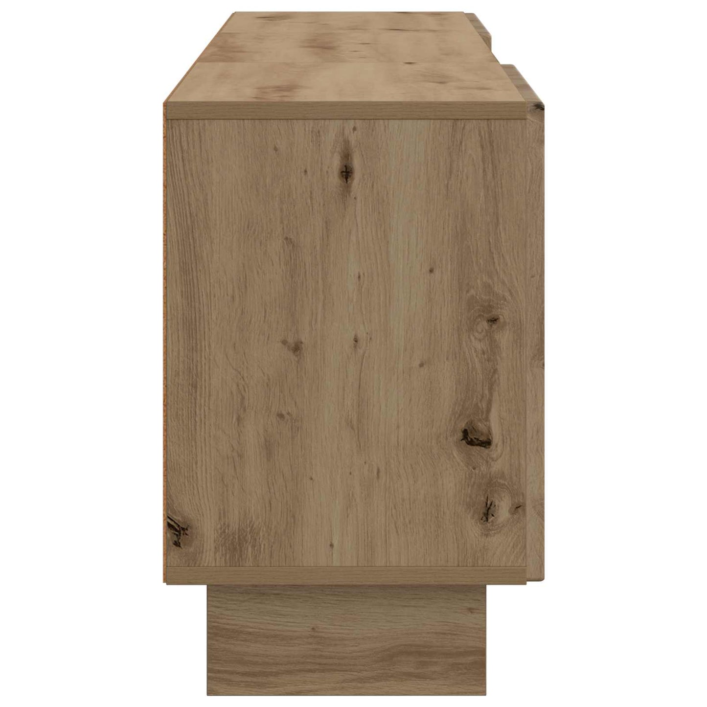 Televizní Skříň 150 X 31 X 50 Cm Dub Artisan Dřevěný Materiál
