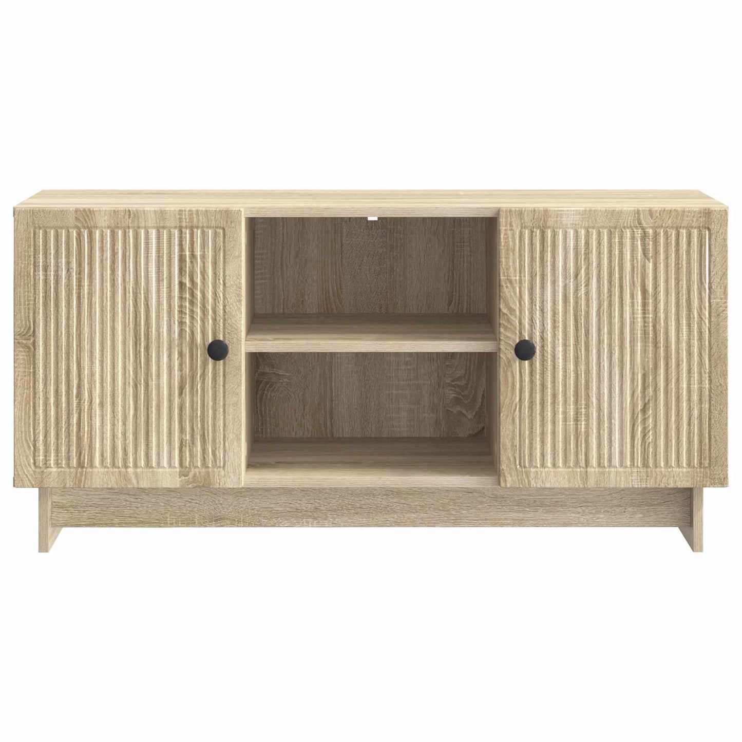 Televizní Skříň 102 X 34,5 X 50 Cm Dub Sonoma Kompozitní Dřevo