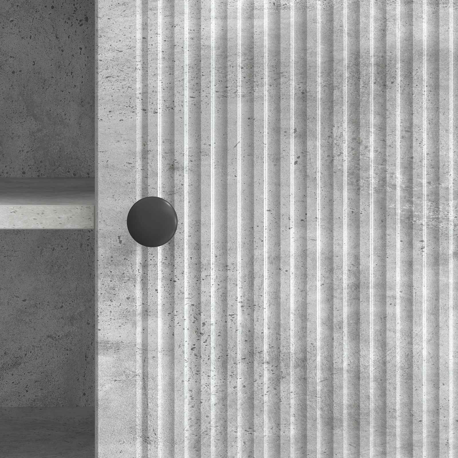 Televizní Skříň 102 X 34,5 X 50 Cm Betonově Šedá