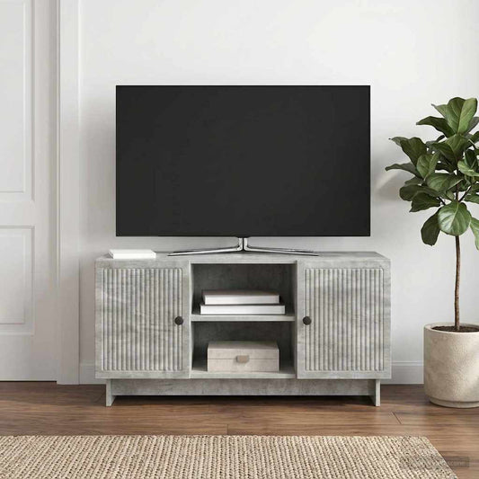 Televizní Skříň 102 X 34,5 X 50 Cm Betonově Šedá