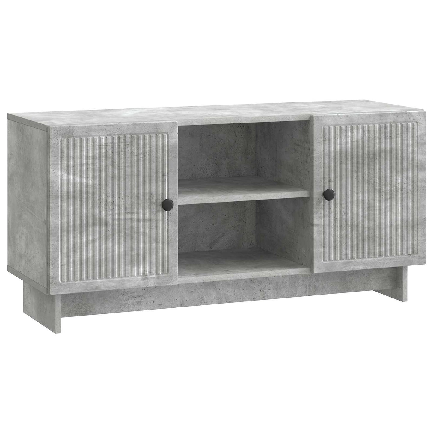 Televizní Skříň 102 X 34,5 X 50 Cm Betonově Šedá