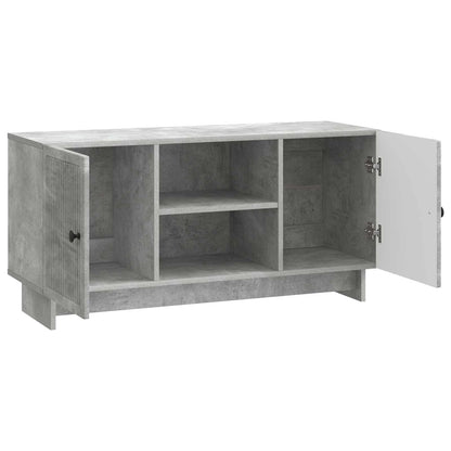Televizní Skříň 102 X 34,5 X 50 Cm Betonově Šedá