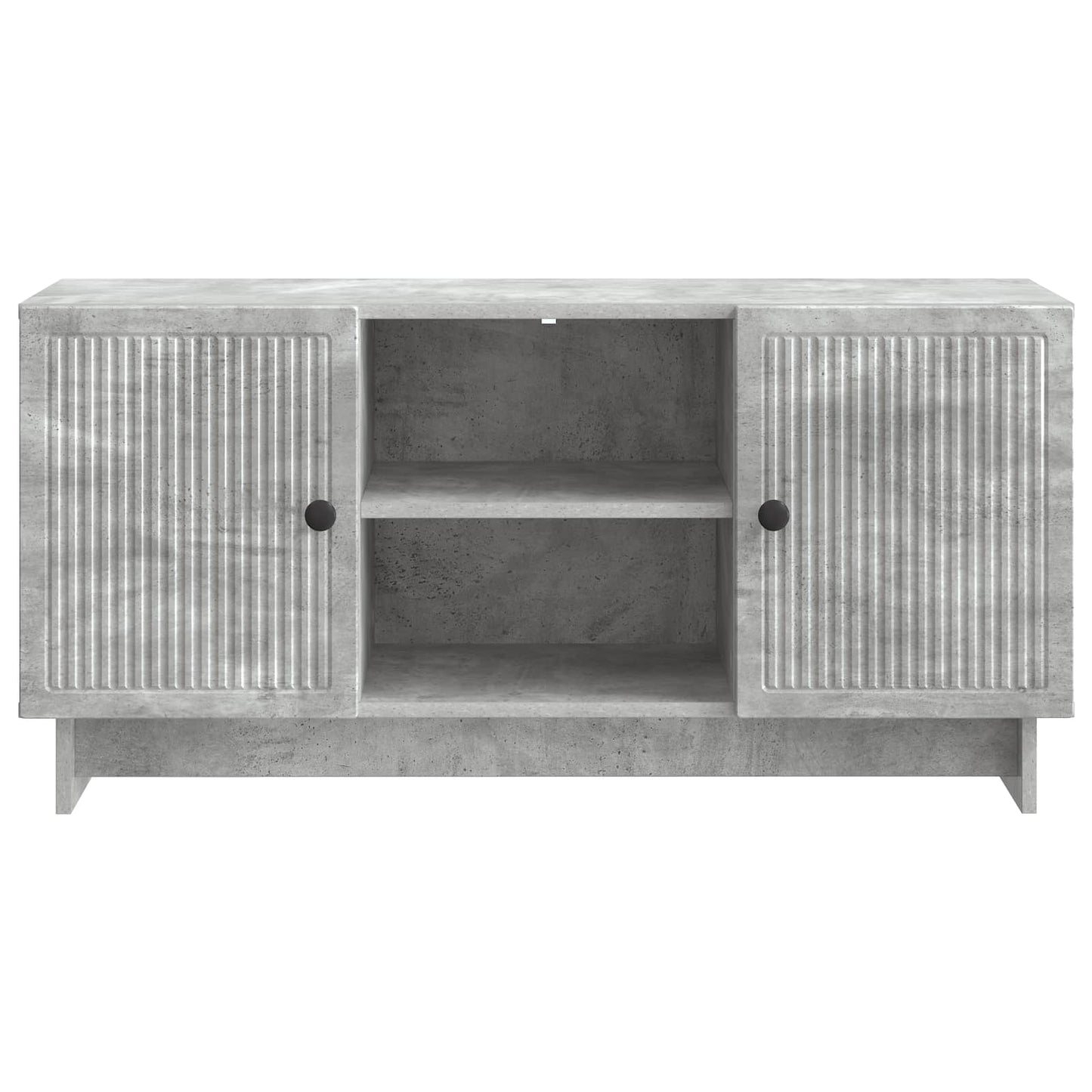 Televizní Skříň 102 X 34,5 X 50 Cm Betonově Šedá