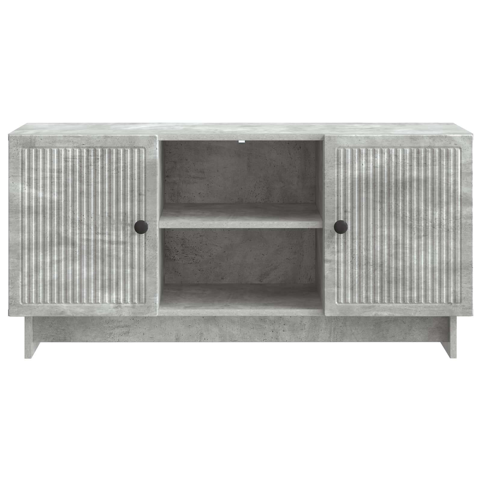Televizní Skříň 102 X 34,5 X 50 Cm Betonově Šedá