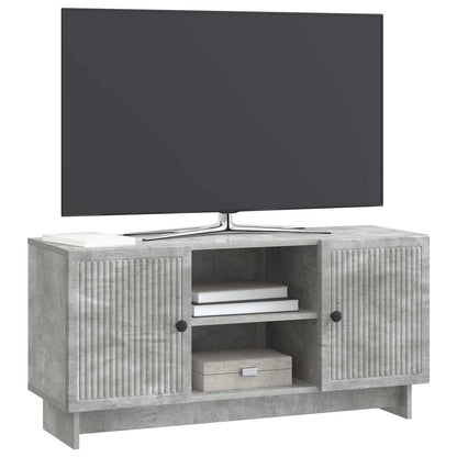 Televizní Skříň 102 X 34,5 X 50 Cm Betonově Šedá