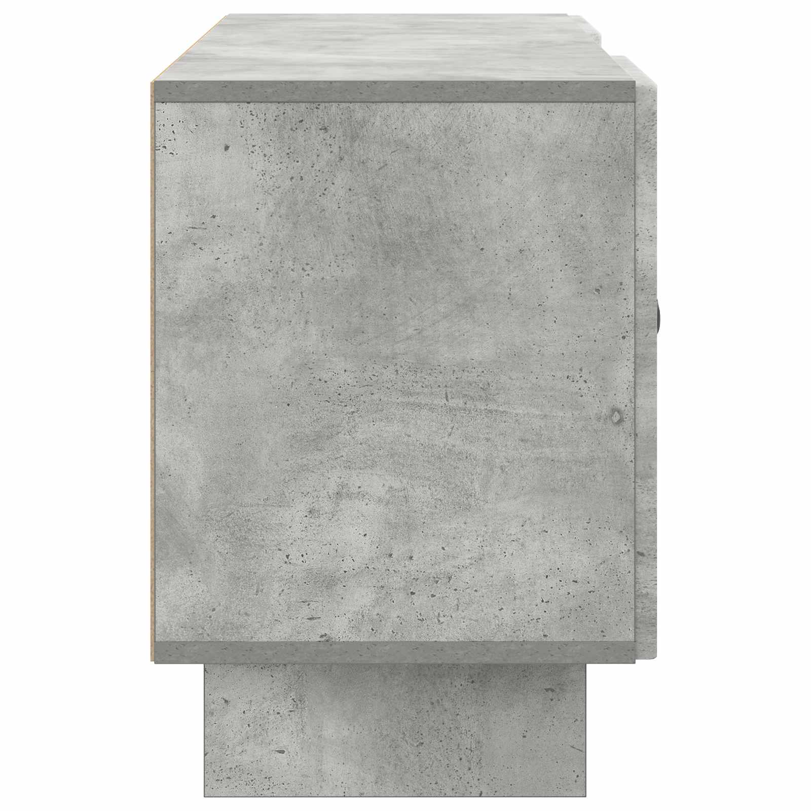Televizní Skříň 102 X 34,5 X 50 Cm Betonově Šedá