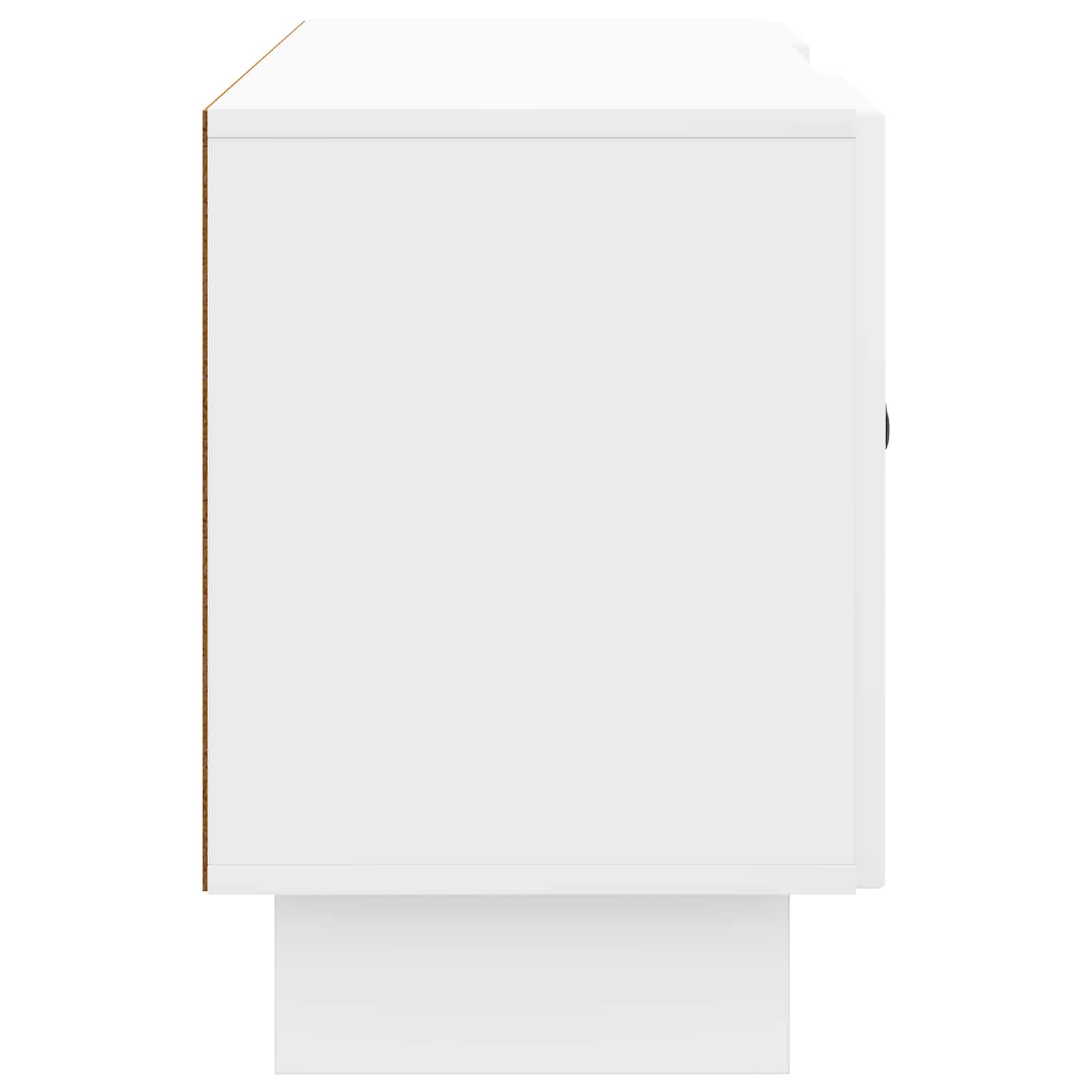 Televizní Skříň 102 X 34,5 X 50 Cm Bílá S Vysokým Leskem