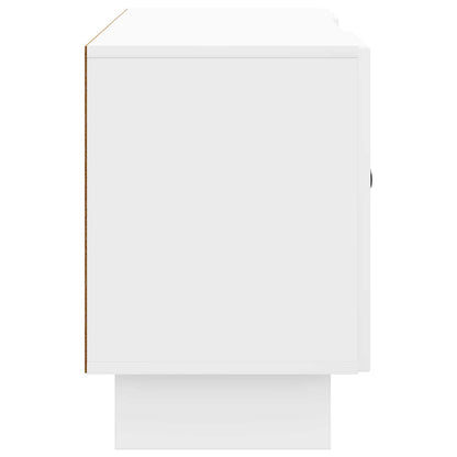 Televizní Skříň 102 X 34,5 X 50 Cm Bílá S Vysokým Leskem