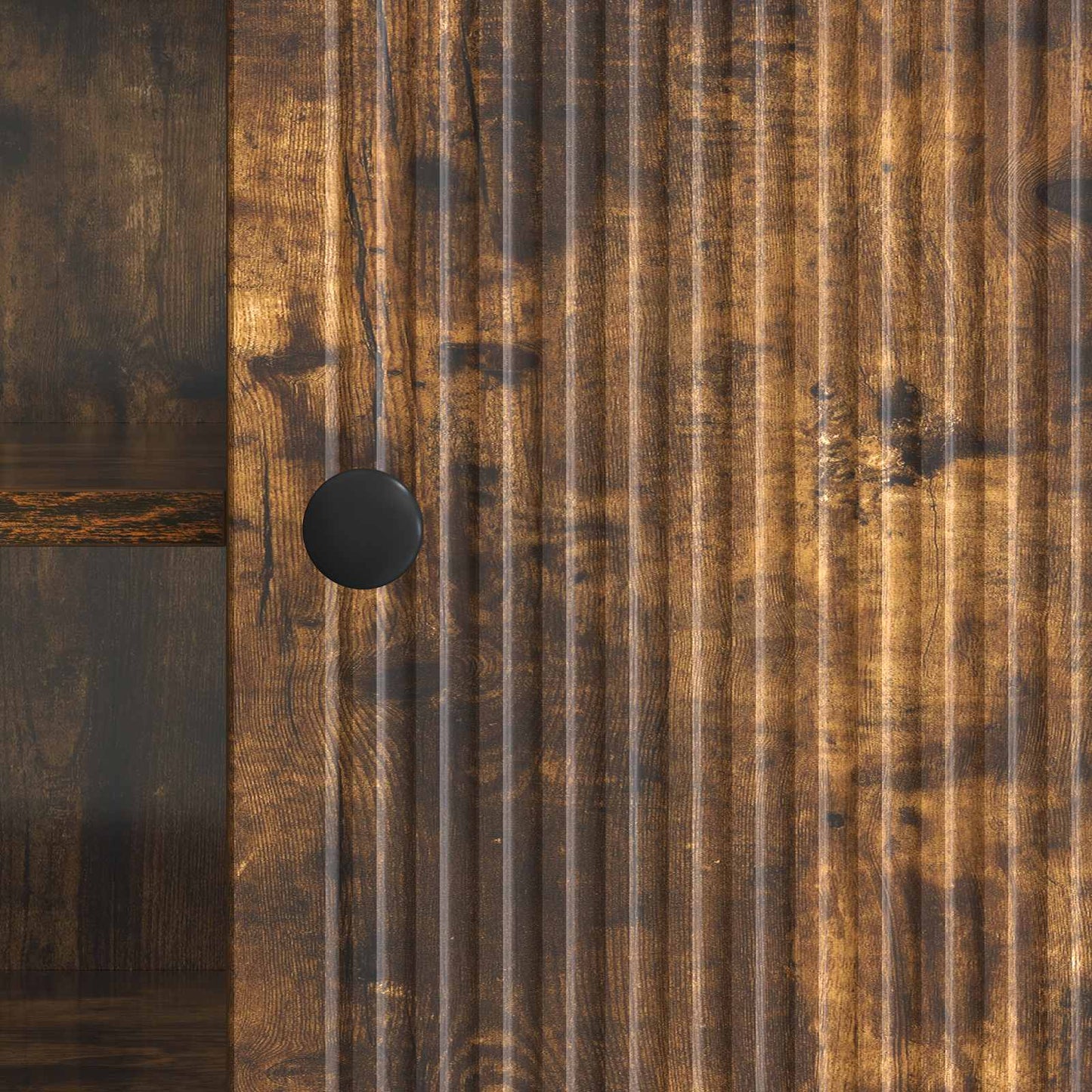 Televizní Skříň 102 X 34,5 X 50 Cm Kouřový Dub Kompozitní Dřevo