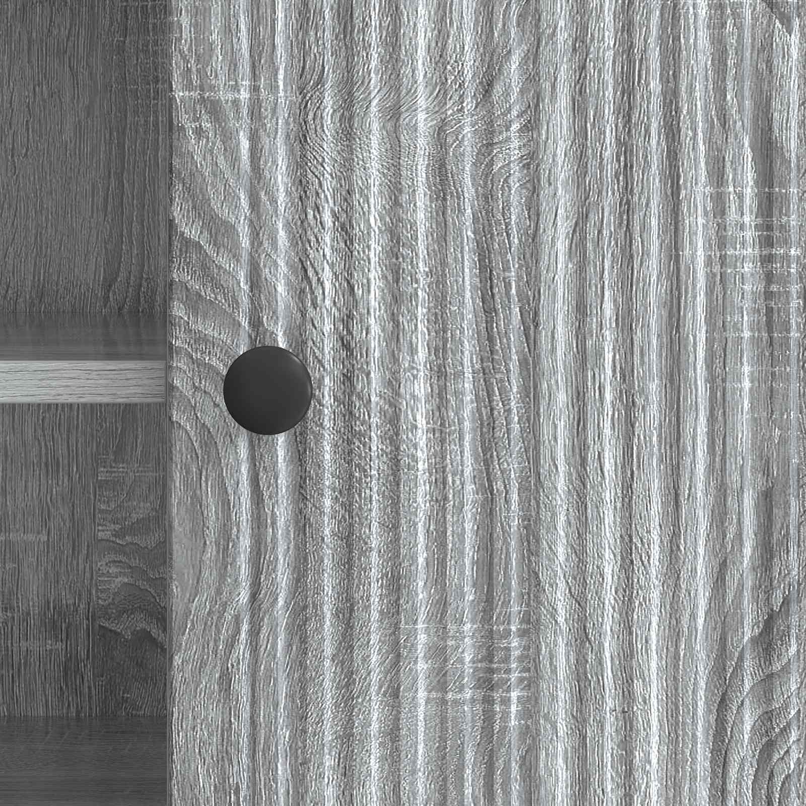 Televizní Skříň 102 X 34,5 X 50 Cm Šedý Sonoma Kompozitní Dřevo