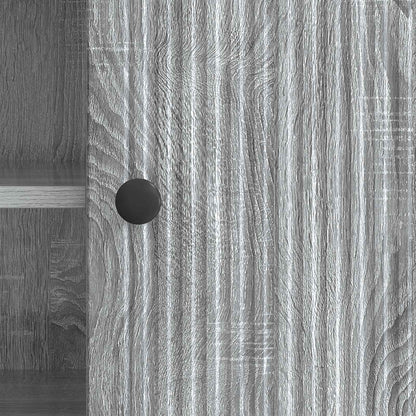 Televizní Skříň 102 X 34,5 X 50 Cm Šedý Sonoma Kompozitní Dřevo