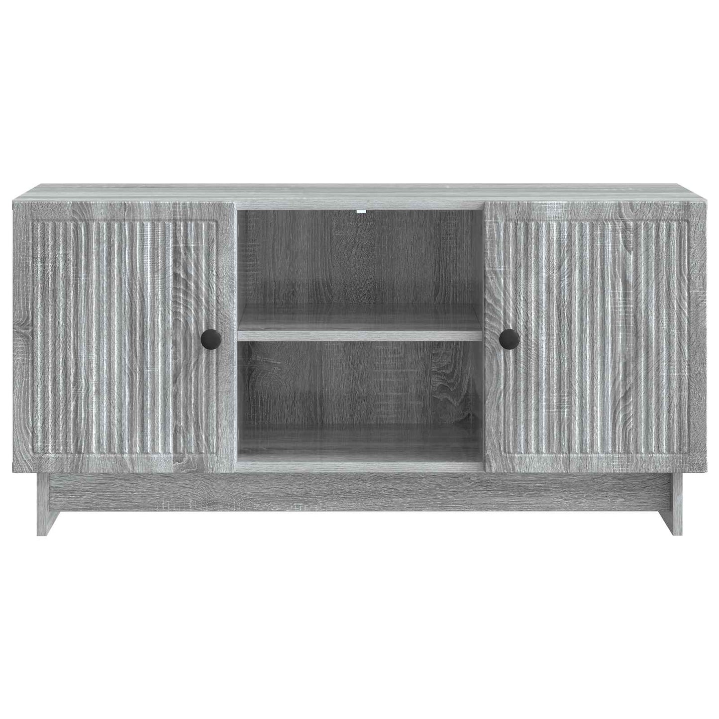 Televizní Skříň 102 X 34,5 X 50 Cm Šedý Sonoma Kompozitní Dřevo