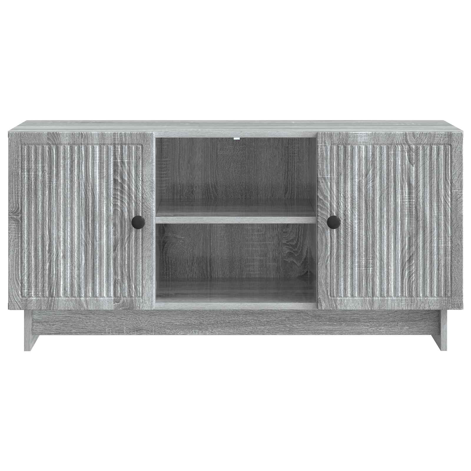Televizní Skříň 102 X 34,5 X 50 Cm Šedý Sonoma Kompozitní Dřevo