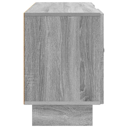 Televizní Skříň 102 X 34,5 X 50 Cm Šedý Sonoma Kompozitní Dřevo
