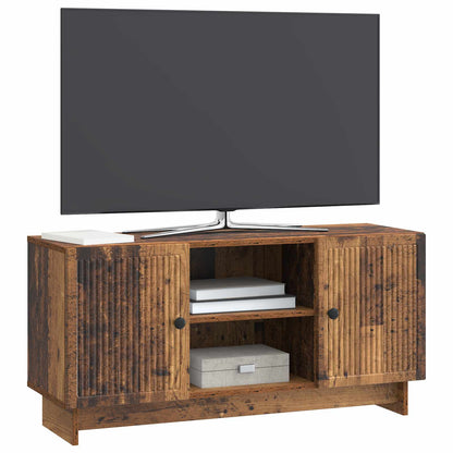 Televizní Skříň 102 X 34,5 X 50 Cm Staré Dřevo Kompozitní Dřevo