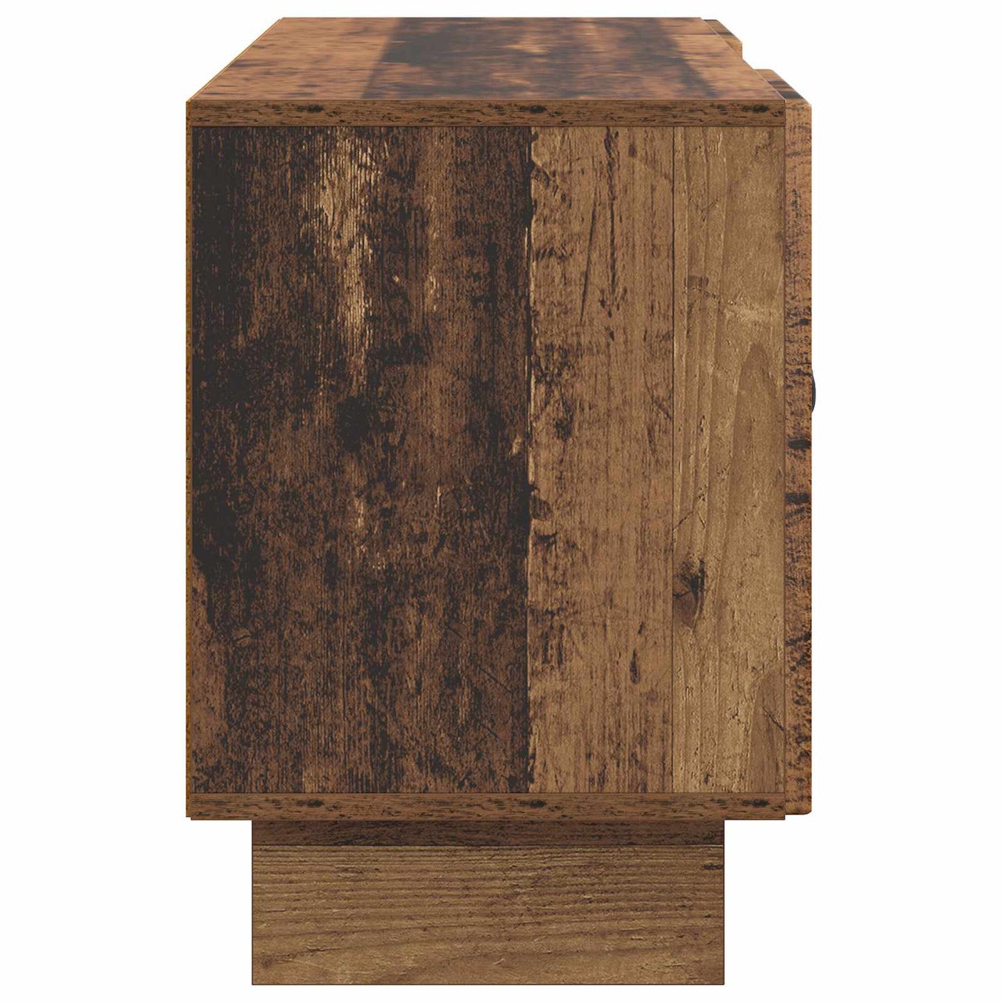 Televizní Skříň 102 X 34,5 X 50 Cm Staré Dřevo Kompozitní Dřevo
