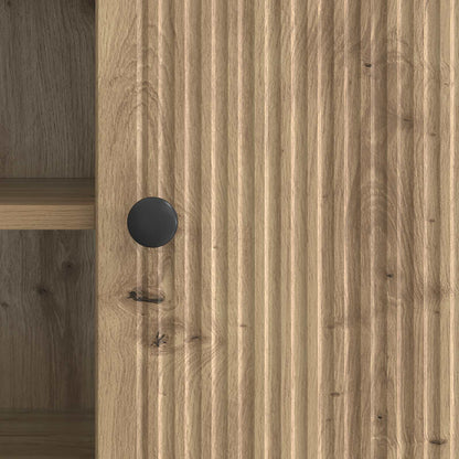 Televizní Skříň 102 X 34,5 X 50 Cm Dub Artisan Kompozitní Dřevo