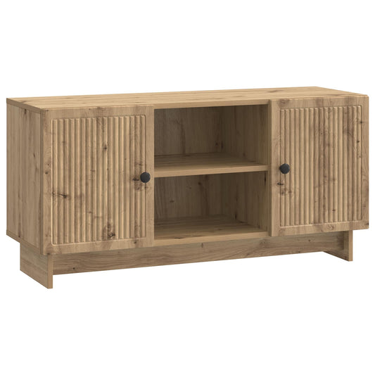 Televizní Skříň 102 X 34,5 X 50 Cm Dub Artisan Kompozitní Dřevo