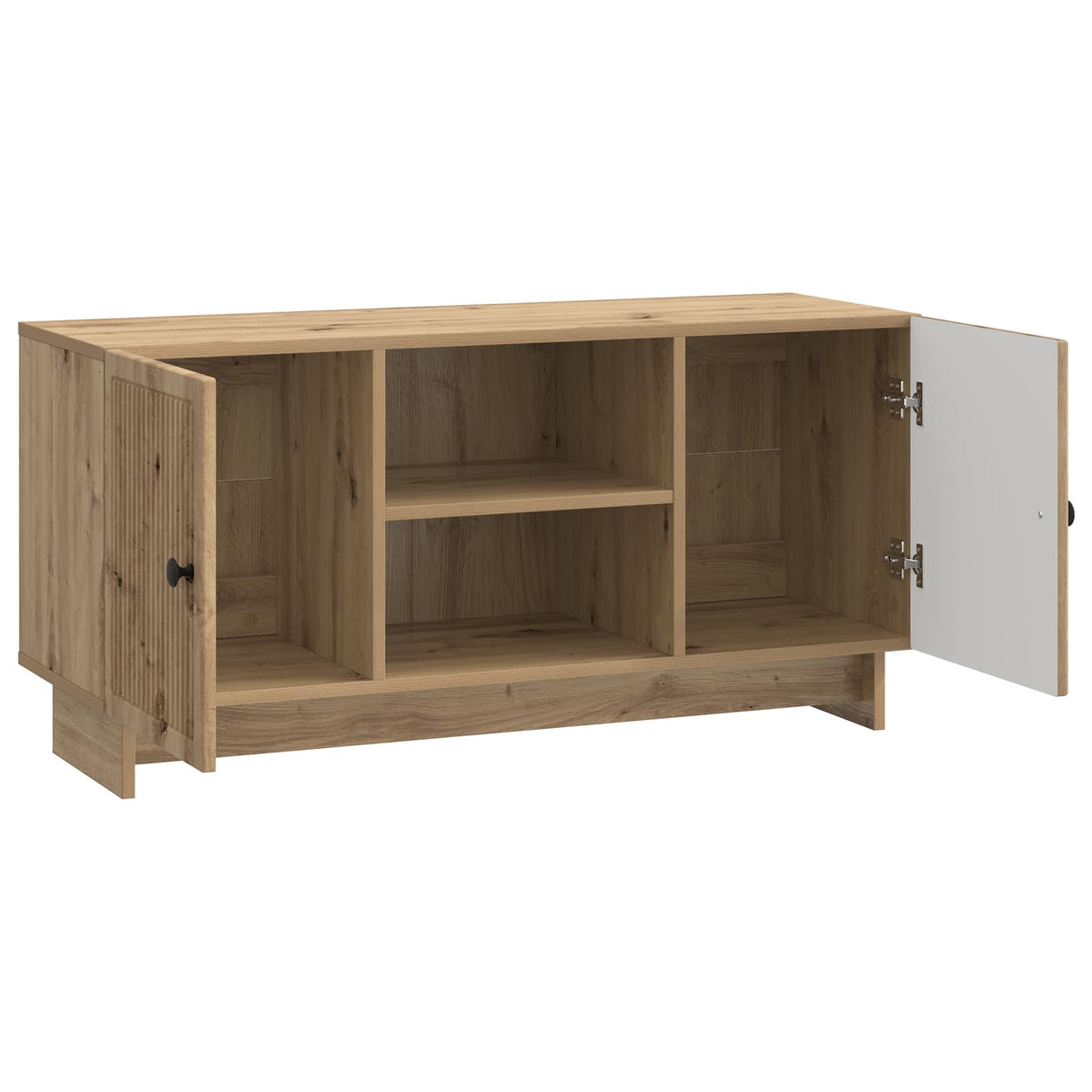 Televizní Skříň 102 X 34,5 X 50 Cm Dub Artisan Kompozitní Dřevo