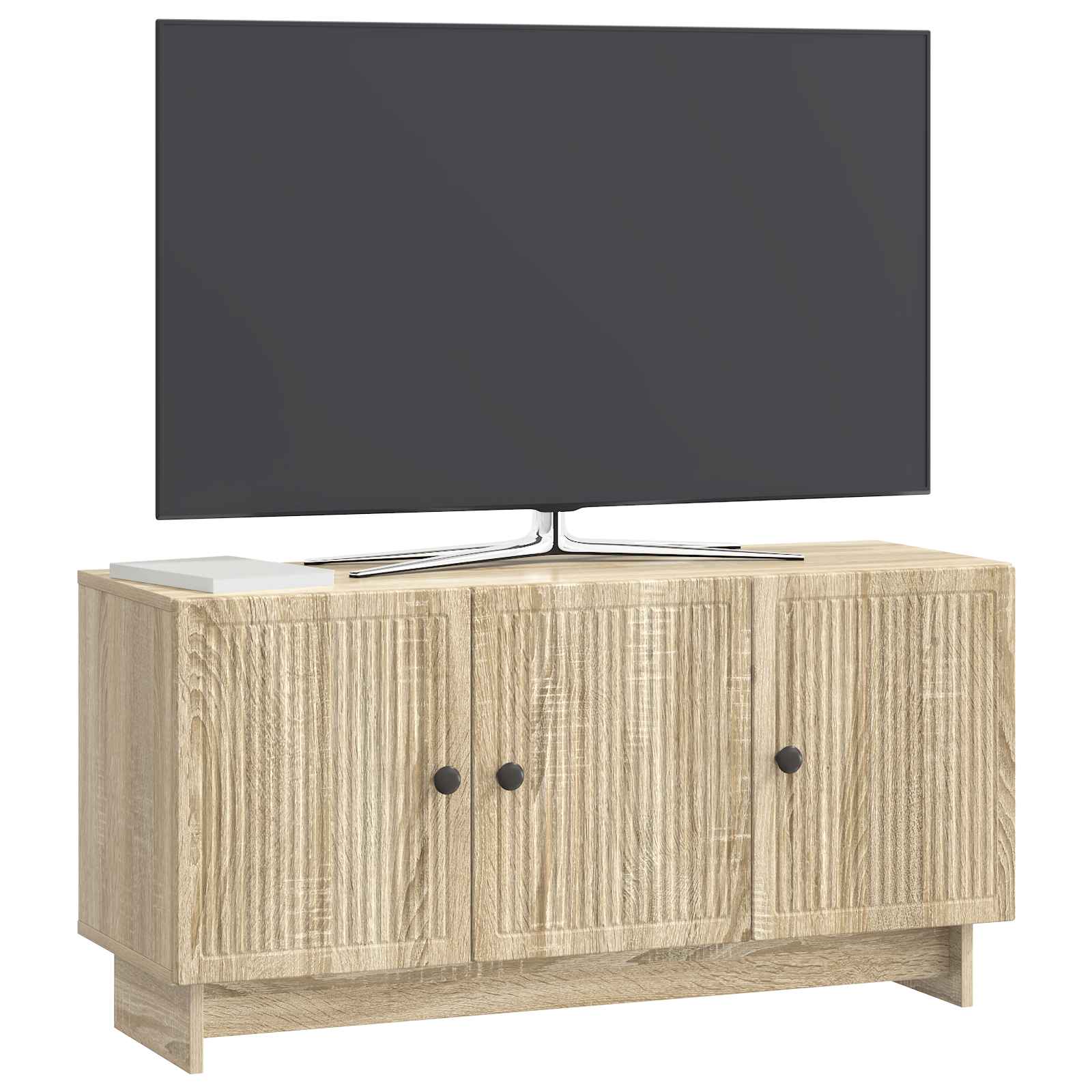 Televizní Skříň Dub Sonoma 99 X 34,5 X 50 Cm Kompozitní Dřevo