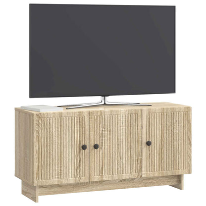 Televizní Skříň Dub Sonoma 99 X 34,5 X 50 Cm Kompozitní Dřevo