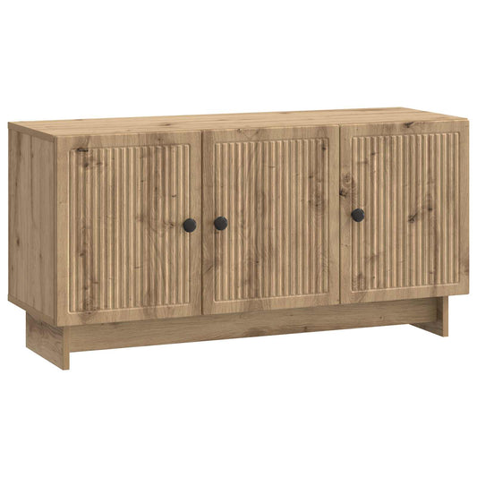 Televizní Skříň 99 X 34,5 X 50 Cm Dub Artisan Kompozitní Dřevo