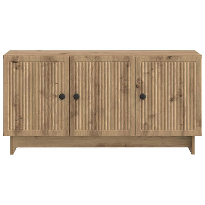 Televizní Skříň 99 X 34,5 X 50 Cm Dub Artisan Kompozitní Dřevo
