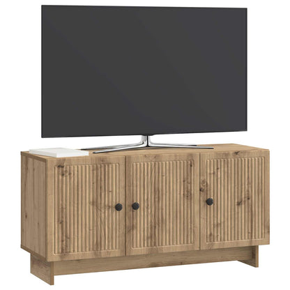 Televizní Skříň 99 X 34,5 X 50 Cm Dub Artisan Kompozitní Dřevo